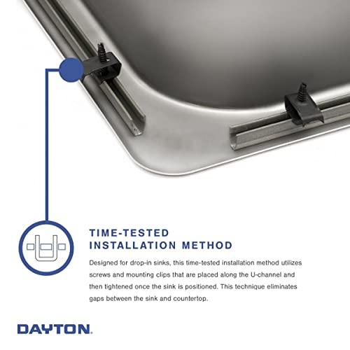 Elkay Elkay DSE233192 Dayton Kitchen Sink, 33 x 19, Elite Satin