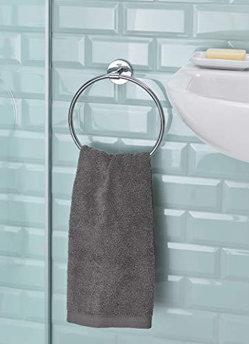 GROHE Grohe 40460001 BauCosmopolitan Towel-Ring, Starlight Chrome 8 Inch