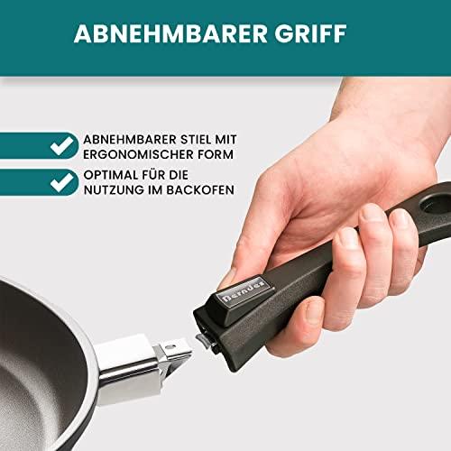 Beat Goes On (2) Berndes 031113 Vario Click Induction Cast-Aluminium Frying Pan Non-Stick 20 with Detachable Handle 20 cm