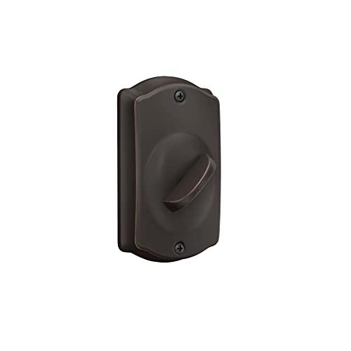 SCHLAGE Schlage BE365 V CAM 716 Camelot Keypad Deadbolt, Electronic Keyless Entry Lock, Aged Bronze