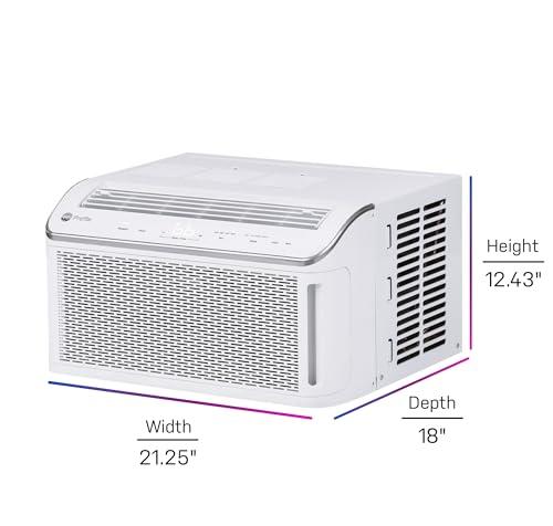 Profile GE Profile Ultra Quiet Window Air Conditioner 6,200 BTU, WiFi Enabled, Ideal for Small Rooms, Easy Installation with Included Kit, 6K Window AC Unit, White