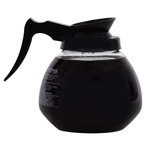 BUNN BUNN Glass Commercial 12-Cup Coffee Decanter, Black, 42400.0106