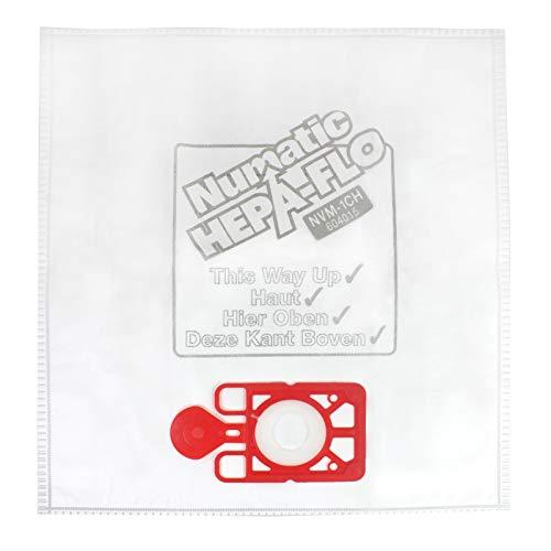 Numatic Numatic NVM-1CH Numatic Henry and James Cleaner Bags, Pack of 10