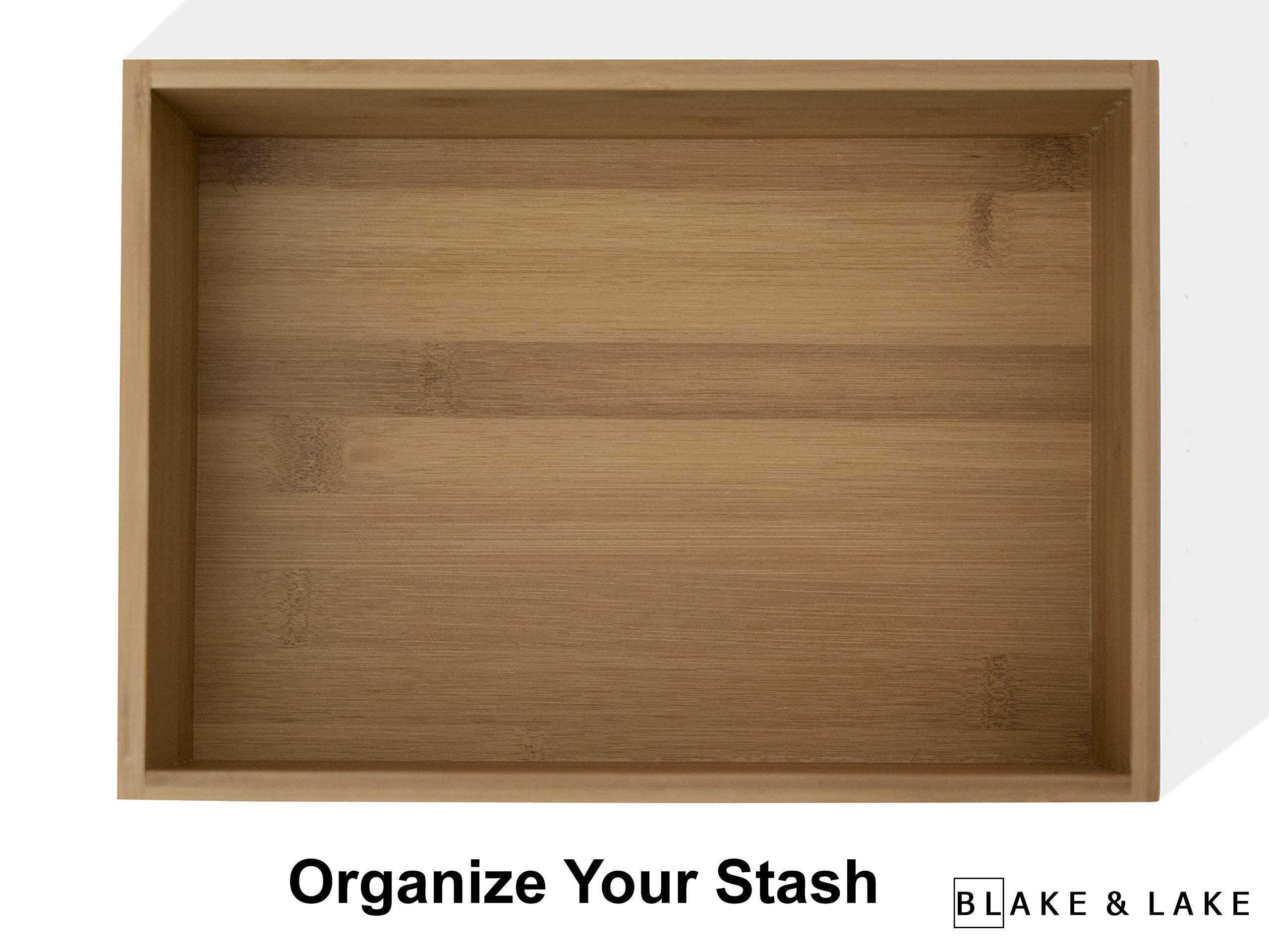 Blake & Lake Blake & Lake Wooden Storage box with Lid - Large Wood Keepsake boxes - Gift Box with lids Store Photos Keepsakes Jewelry Colectibles Treasures - Dovetail Design (Natural)