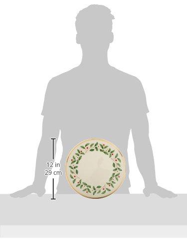 Lenox Lenox 6122048 Holiday 12-Piece-Plate-&-Mug Set, Christmas Dinnerware, Hosting