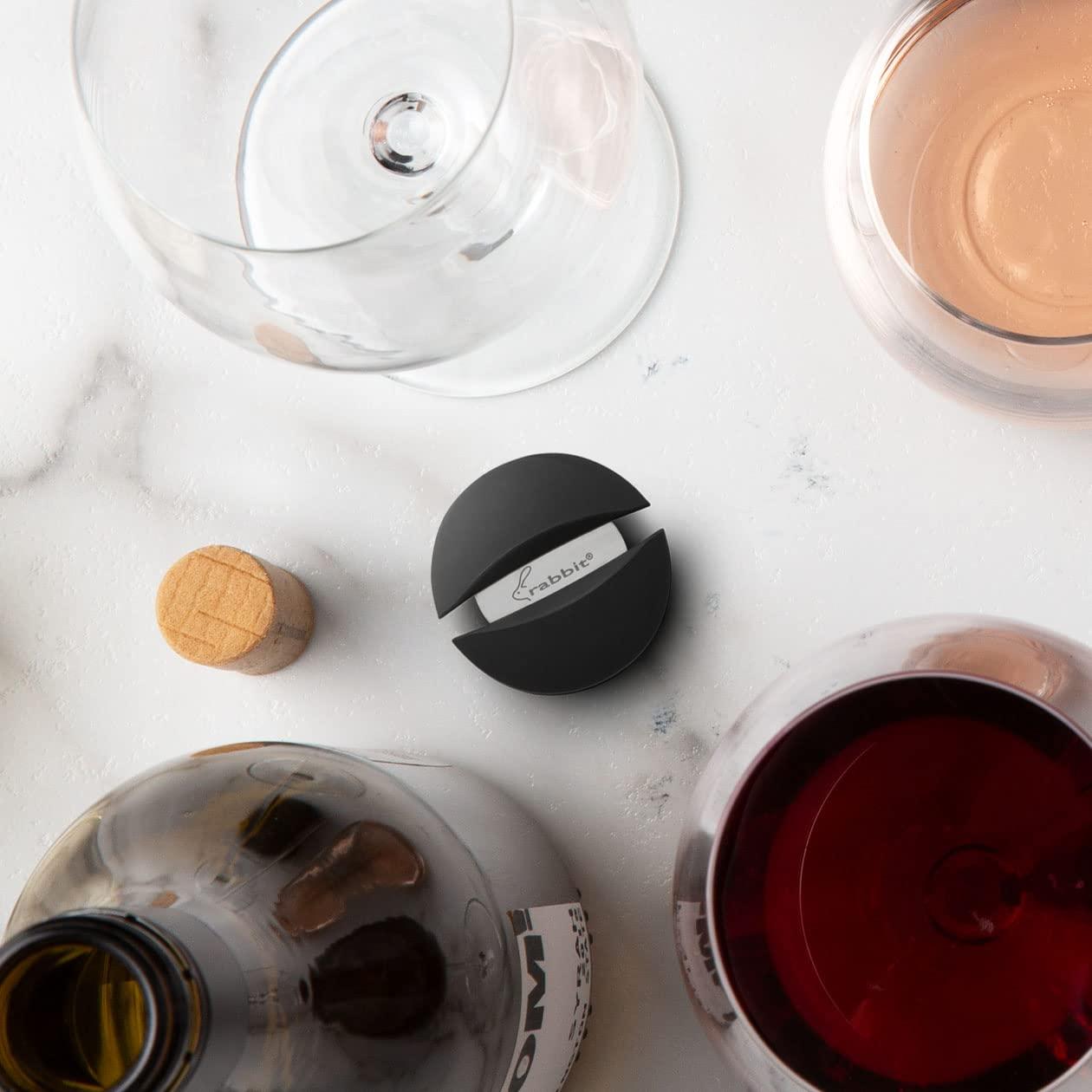 Rabbit Rabbit Wine Bottle Foil Cutter (Black), 1 EA - W6113