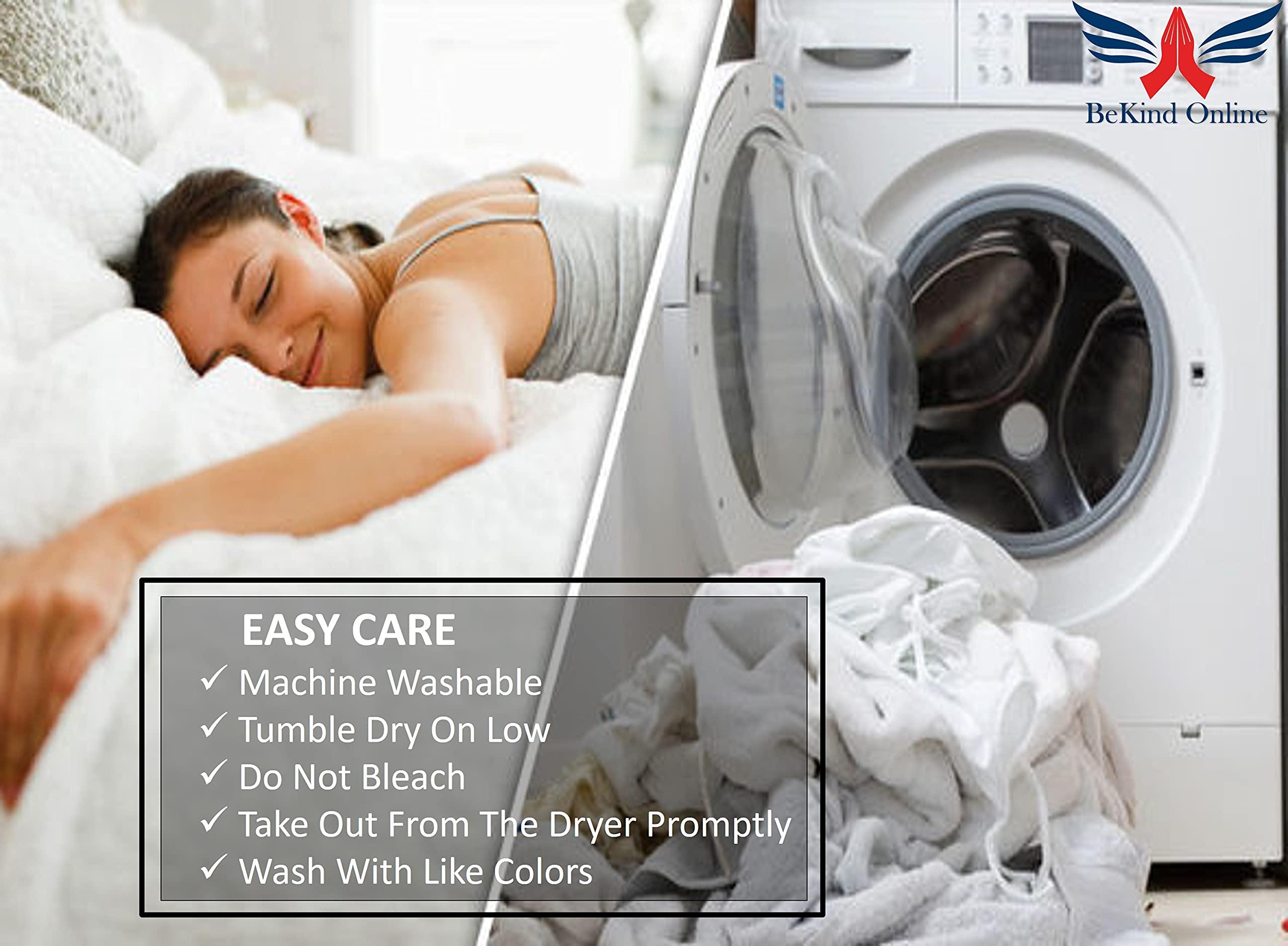 BeKind Online College Dorm Bed Skirt - Dust Ruffled Extra Long Extended Dorm Room Bed Skirt 400-Thread Count, 100% Egyptian Cotton |50-Inch Drop| - [Light Grey Solid, Twin XL/50 Drop]