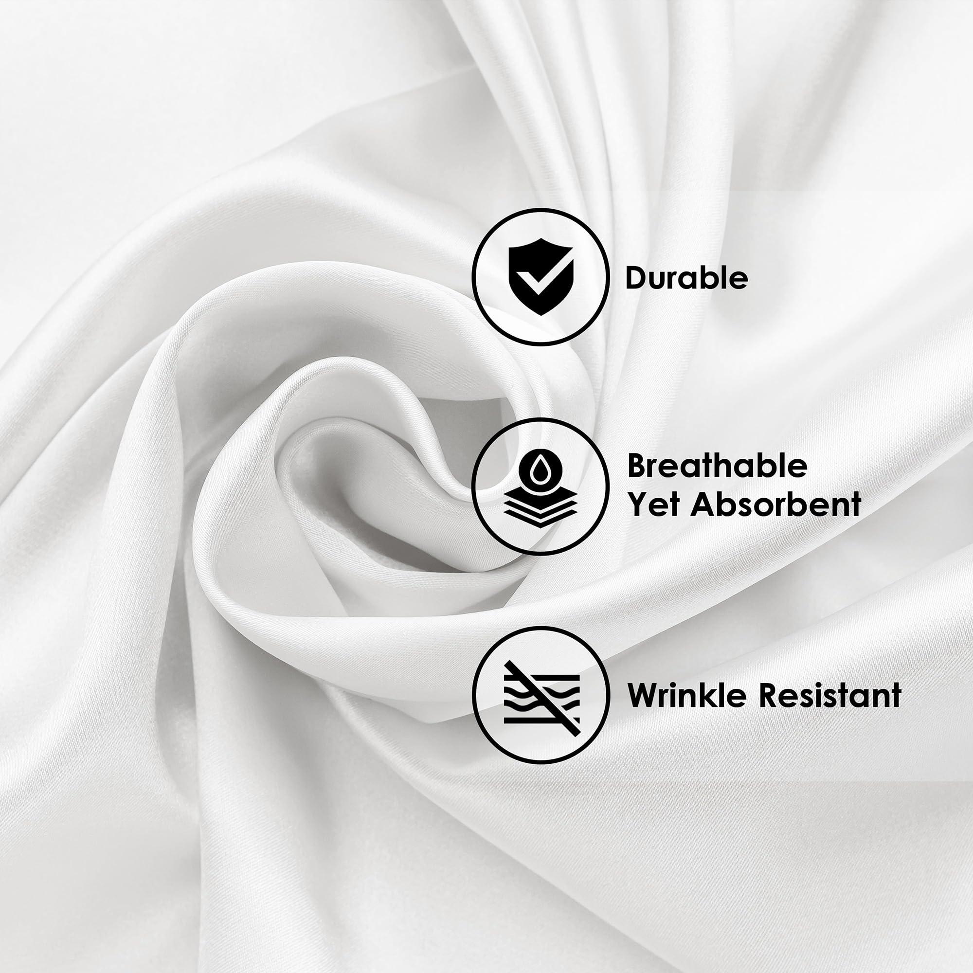 Superior Superior 800 Thread Count Cotton Rich Bed Sheet Set, Includes 2 Fully Elastic Deep Pocket Fitted Sheets, 1 Flat Sheet, 2 Pillowcases, Soft Bedding Basics, Master Guest Bedroom, Split King, Rust