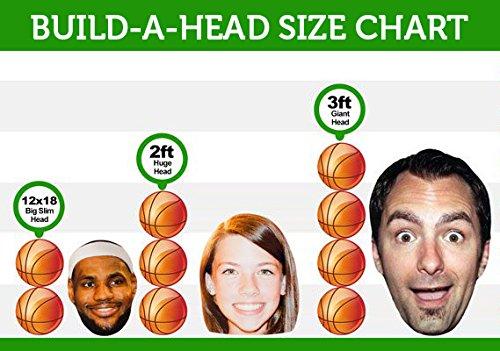 Build A Head 2 Foot Build A Head Bachelorette Party Big Heads Cardboard Face Cutout