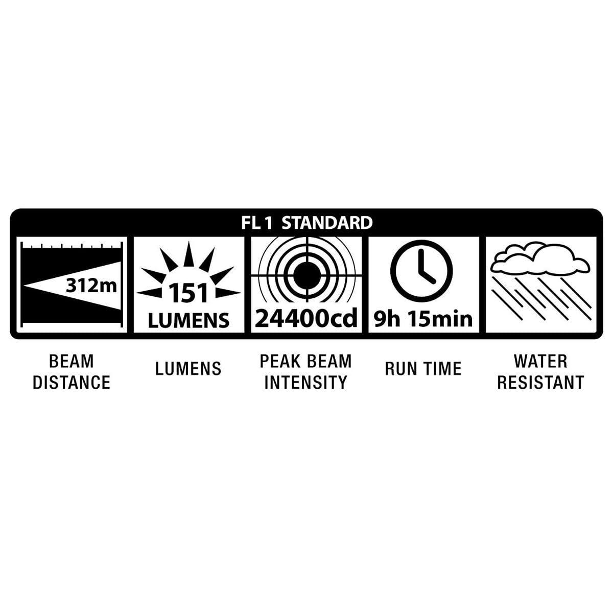 MagLite Maglite Heavy-Duty Incandescent 5-Cell D Flashlight in Display Box, Black