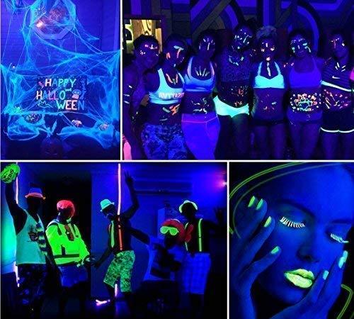 HouLight UV LED Black Light, HouLight High Power 10W LED Black Light Flood Light IP65-Waterproof (85V-265V AC) for Blacklight Party Supplies, Neon Glow, Glow in The Dark, Birthdays, Blacklights, Curing