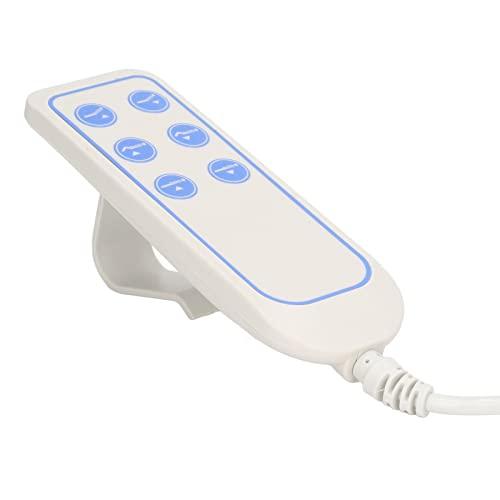 Qiilu 8 Pin Bed Controller 8 Pin Chair Remote PVC Lifting Bed Controller Electric PVC Ip66 Wear Chair Hand Control for Hospital