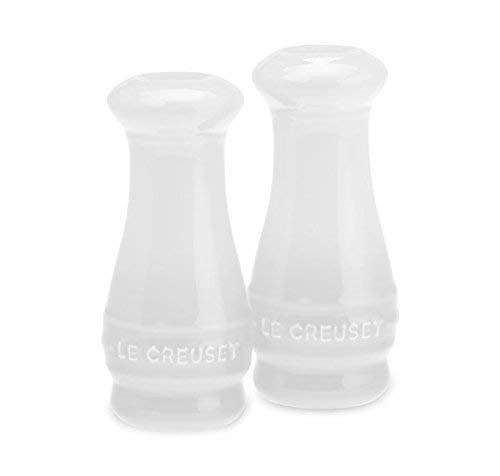 Le Creuset Le Creuset Stoneware Salt & Pepper Shakers Set of 2, 4 oz. each, White
