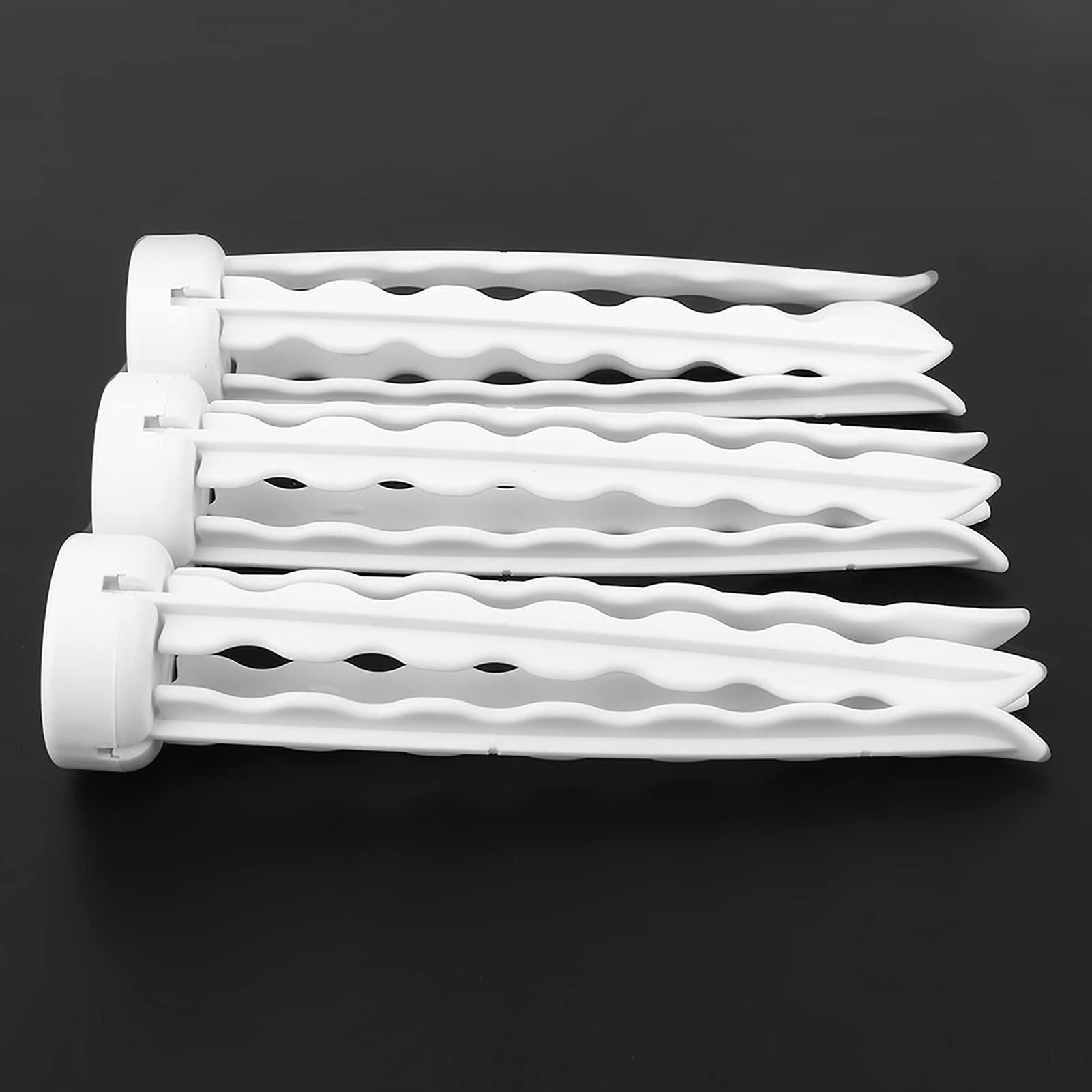 Pilipane Pilipane Foldable Pasta Drying Rack, Plastic Foldable Homemade racy Spaghetti Stand Dryer Noodle Hanger for Kitchen, Fondant Gum Paste Flower Drying, Stable, Easy Storage, Quickly Set Up