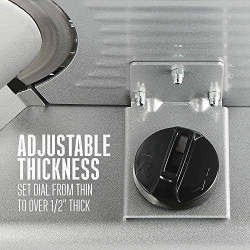 Weston Weston 7.5-Inch Stainless Steel Food Slicer (83-0750-W)