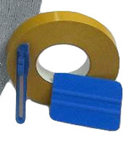 AES US Energy Products NASATECH White (Pre-cut 16 Section Panel) 2 Two Car Garage Door Insulation Foam Kit (Fit garages upto 16L x 8W) made in USA increases R Value