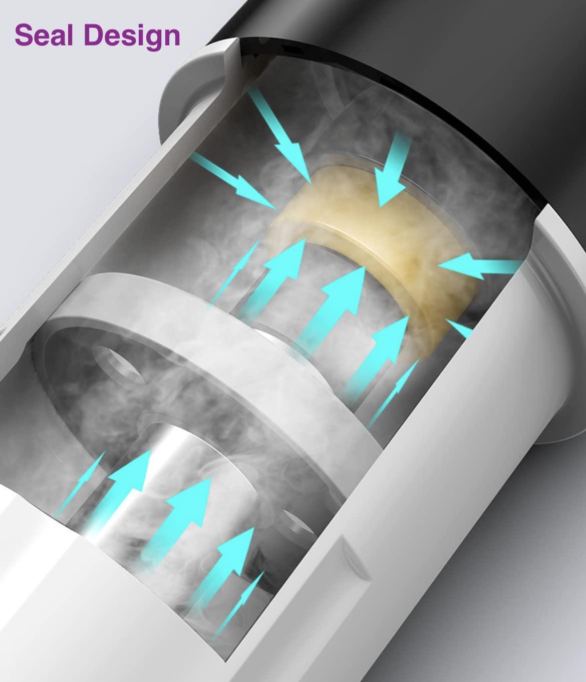 N\\H Toilet Plunger, Air Drain Blaster Kit, Clog Remover, Powerful Manual Pneumatic Dredge Equipment with Replaceable Heads & Visual Barometer, for Clogged Toilet Sink Sewer Pipe Dredge