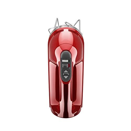 KitchenAid KitchenAid 9-Speed Digital Hand Mixer with Turbo Beater II Accessories and Pro Whisk - Candy Apple Red