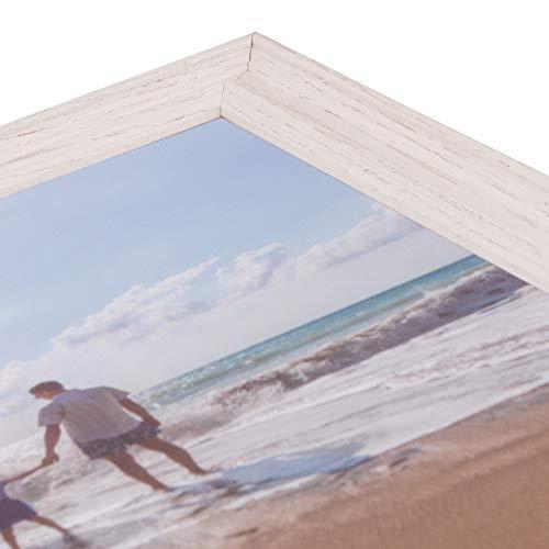 ArtToFrames ArtToFrames 13x18 inch Off White Stain on Solid Wood Wood Picture Frame, 2WOM0066-78238-YWHT-13x18