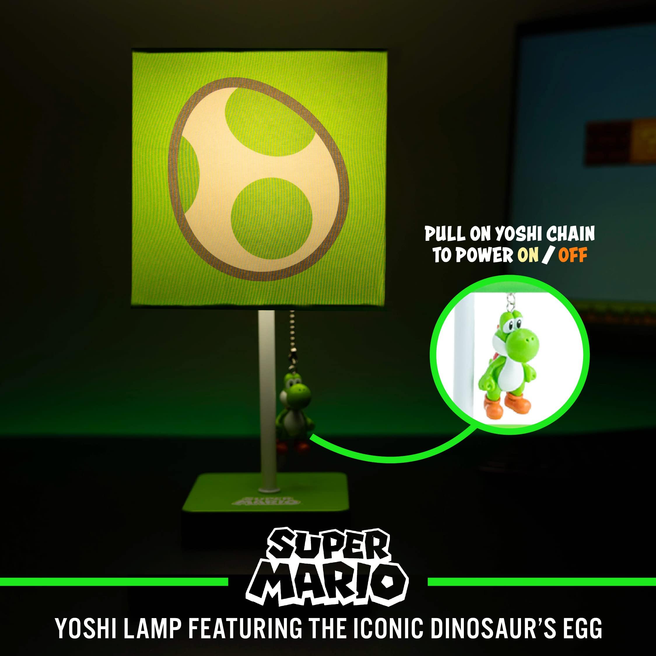 Paladone Paladone Super Mario Yoshi Lamp Officially Licensed Nintendo Room Decor Night Light