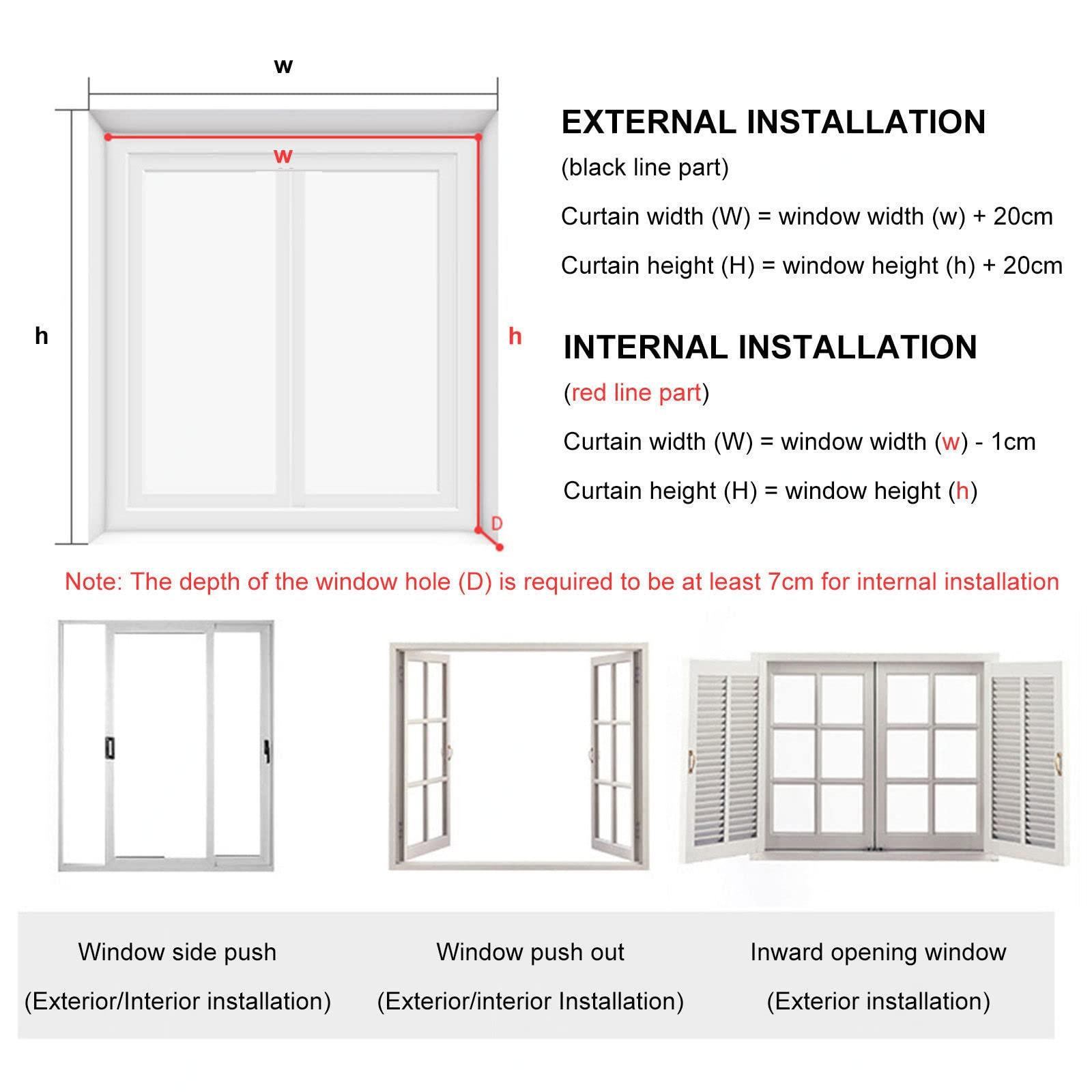 Suwooy Natural Bamboo Roller Blinds,60% Light Filtering Roll Up Shades,Retro Decorative Curtains,Indoor Outdoor Bamboo Blinds 45-150cm Wide,Roman Blinds,Breathable Sun Shades,WH-140x240cm/55x94in