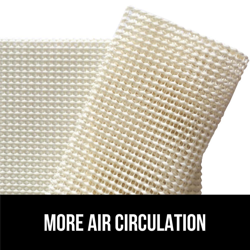 Gorilla Grip Gorilla Grip Extra Strong Rug Pad Gripper, 6 FT Round, Grips Keep Area Rugs Safe and in Place, Thick Slip and Skid Resistant Pads for Hard Floors Under Carpet Mat Cushion and Hardwood Floor Protection