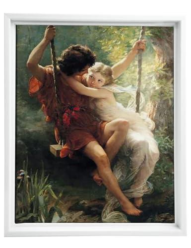 WHOLESALE ARTS AND FRAMES WHOLESALE ARTS AND FRAMES Floater Picture Frame Set of 2. 24x30 White 2-1/8\" Polystyrene Floating Frame for 0.75 1.5 1.75 Stretched Canvas Wholesaleartsframes-com 3592 Series Made in USA