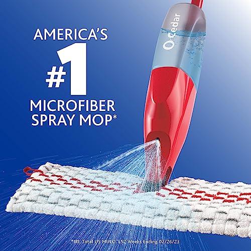 O-Cedar O-Cedar ProMist MAX Spray Mop, PMM with 2 Extra Refills, Red