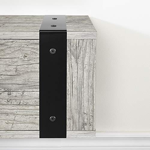 South Shore South Shore Munich Wall Mounted Media Console, 75\", Seaside Pine