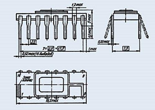 S.U.R. & R Tools S.U.R. & R Tools IC/Microchip 193IE2 analoge SP8685A USSR 1 pcs