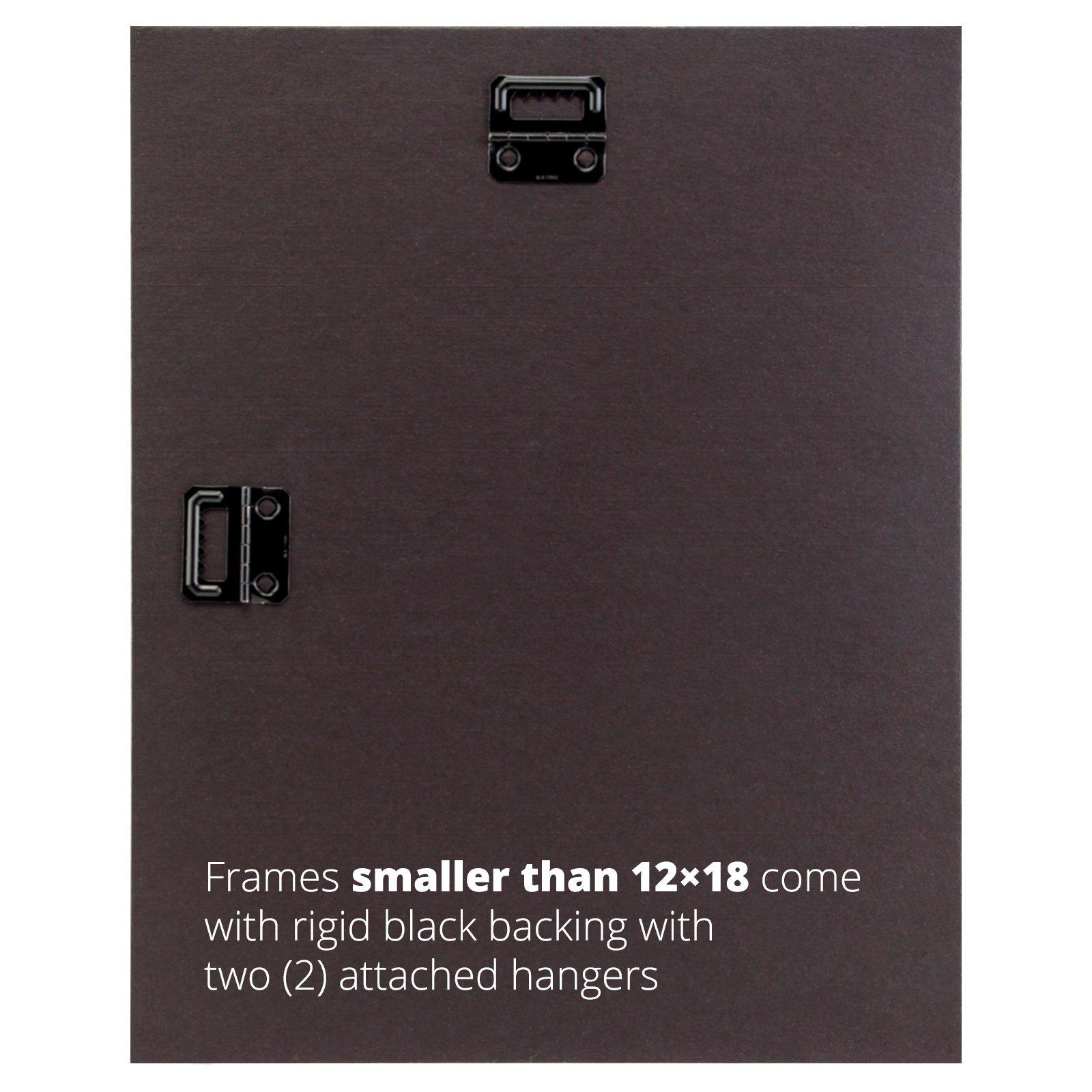 Craig Frames Craig Frames 76047 8.5 x 11 Inch Picture Frame, Contemporary Dark Mahogany, Set of 4