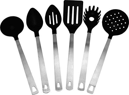 Empire Collection Empire Nylon Deluxe 7 Pc Kitchen Utensil Set w/ Stainless Holder