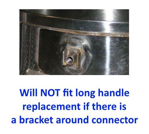 nunuware nunuware® Long Replacement Pot Handle for vintage Amway Queen Cookware sauce pan and skillet in non-OEM original style