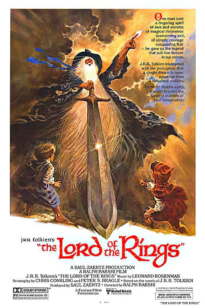 POSTER STOP ONLINE POSTER STOP ONLINE The Lord of The Rings - Framed Movie Poster/Print (1978 Animated Movie) (Size 27\" x 40\")