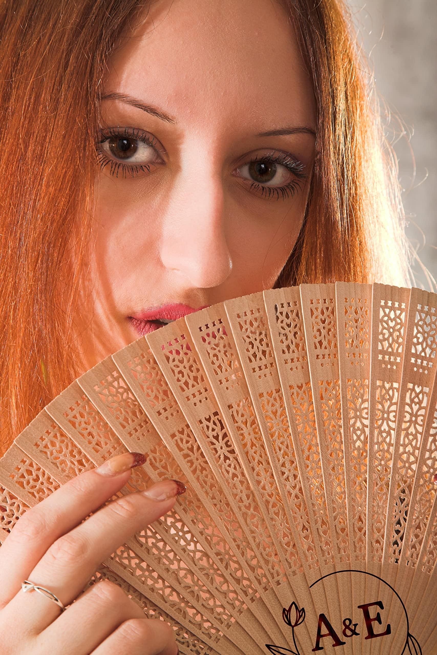 DFDG Personalized Folding Fans Handheld Bulk Custom Abanicos De Mano for Wedding Favors Bridal Bachelor Party Chinese Fans Folding Fan