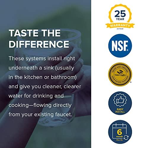 Filtrete Filtrete Standard Under Sink Quick Change Water Filtration System 3US-AS01