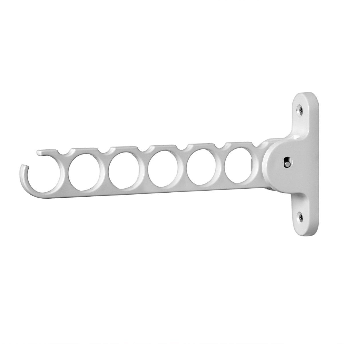 Spectrum Diversified Spectrum 35000 Diversified Wall Mount Hanger Holder Closet Organizer, White