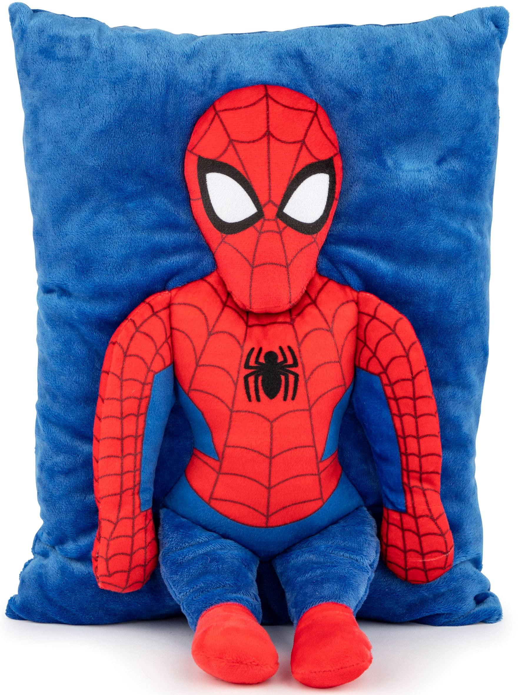 Jay Franco Jay Franco Marvel Spiderman 3D Snuggle Pillow - Super Soft Measures 15 Inches (Official Marvel Product)