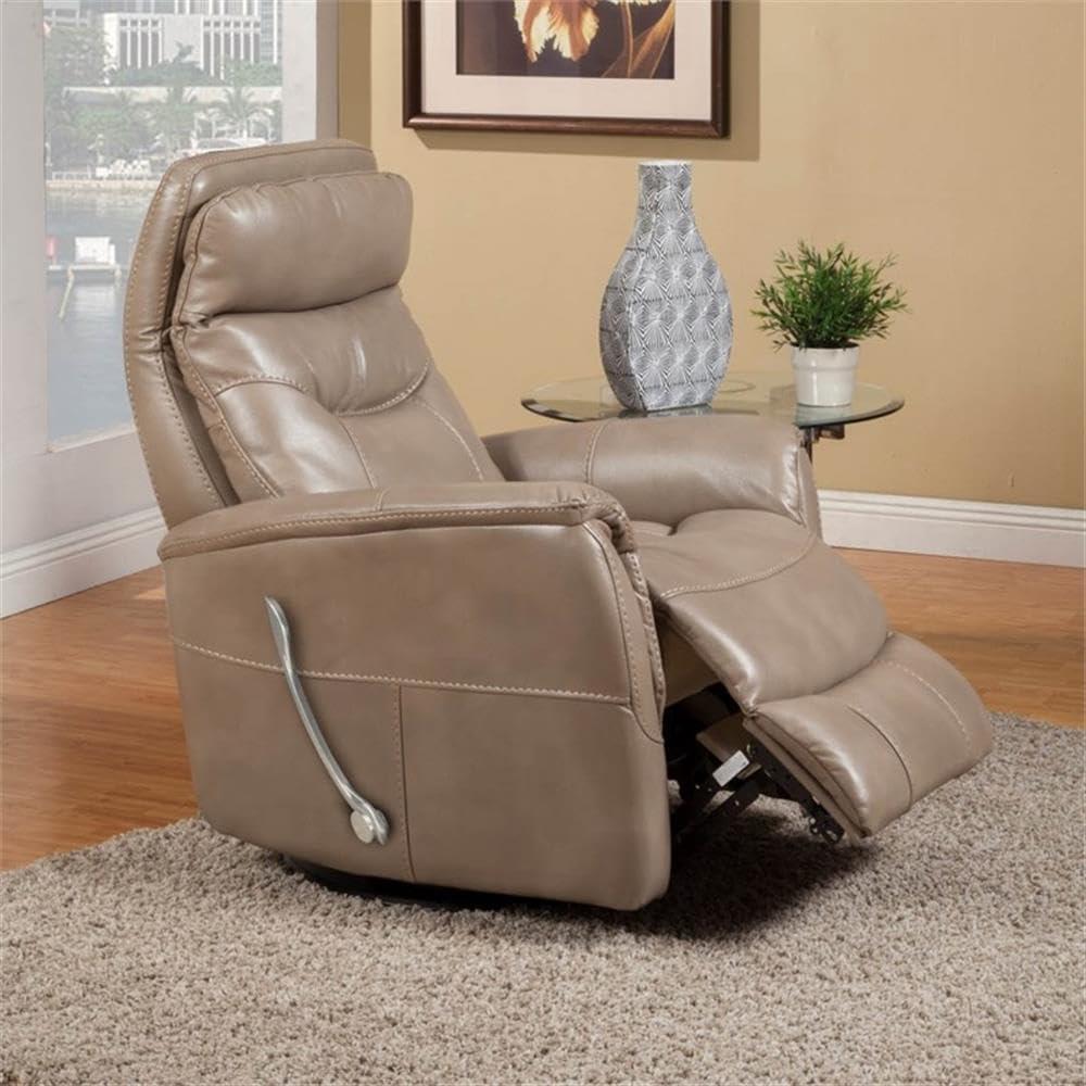 Parker Living Parker Living Gemini - Linen Manual Swivel Glider Recliner