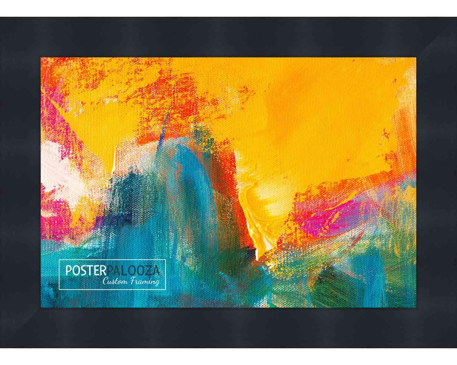 Poster Palooza 12x18 Shadow Box Contemporary Black 1\" Deep | Interior Size 12x18 by 1 Inch Deep - This Black Frame Is Made to Display Items Up to 1 Inch Deep! includes Shatter Resistant Acrylic, Backing, Hardware