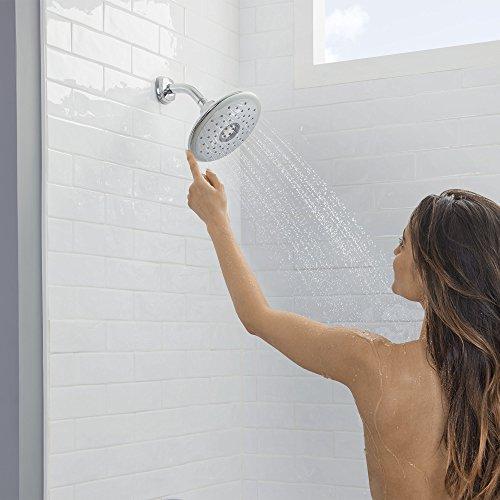 American Standard American Standard 9035374.002 Spectra+ Touch 4-Function Shower Head, 2.5 GPM, Polished Chrome