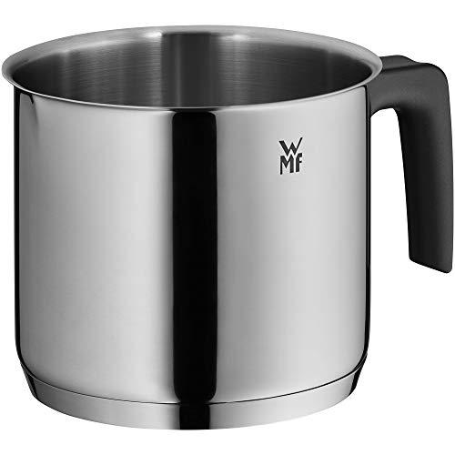 WMF WMF 794769990 milk pot Ø 14 cm approx. 1,7l pouring rim Cromargan stainless steel brushed suitable for all stove tops including induction dishwasher-safe, Silver