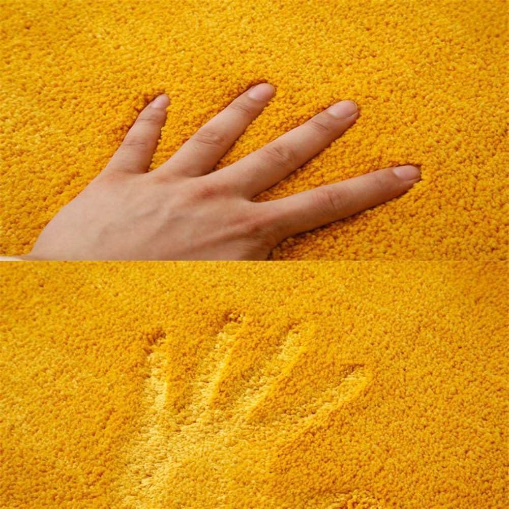 Reyox Reyox Soft Plush Office Chair Mat, Non Slip Round Area Rug for Office Home, Absorbent Carpet for Nursery Dark Grey 3.9 Feet