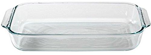 Pyrex Pyrex Basics 3 Quart Glass Oblong Baking Dish, Clear 8.9 Inch X 13.2 Inch - 3 Qt