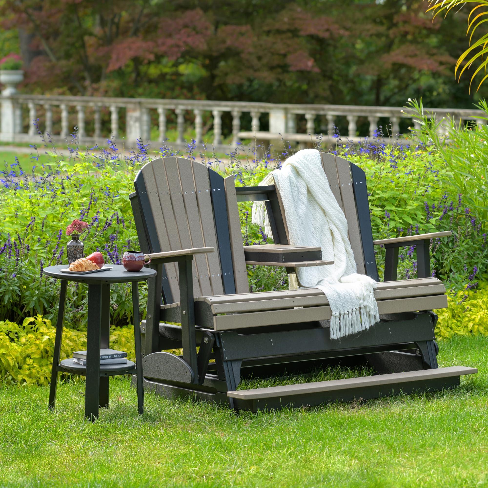 LuxCraft LuxCraft Deluxe End Table 28\" Lime Green/White