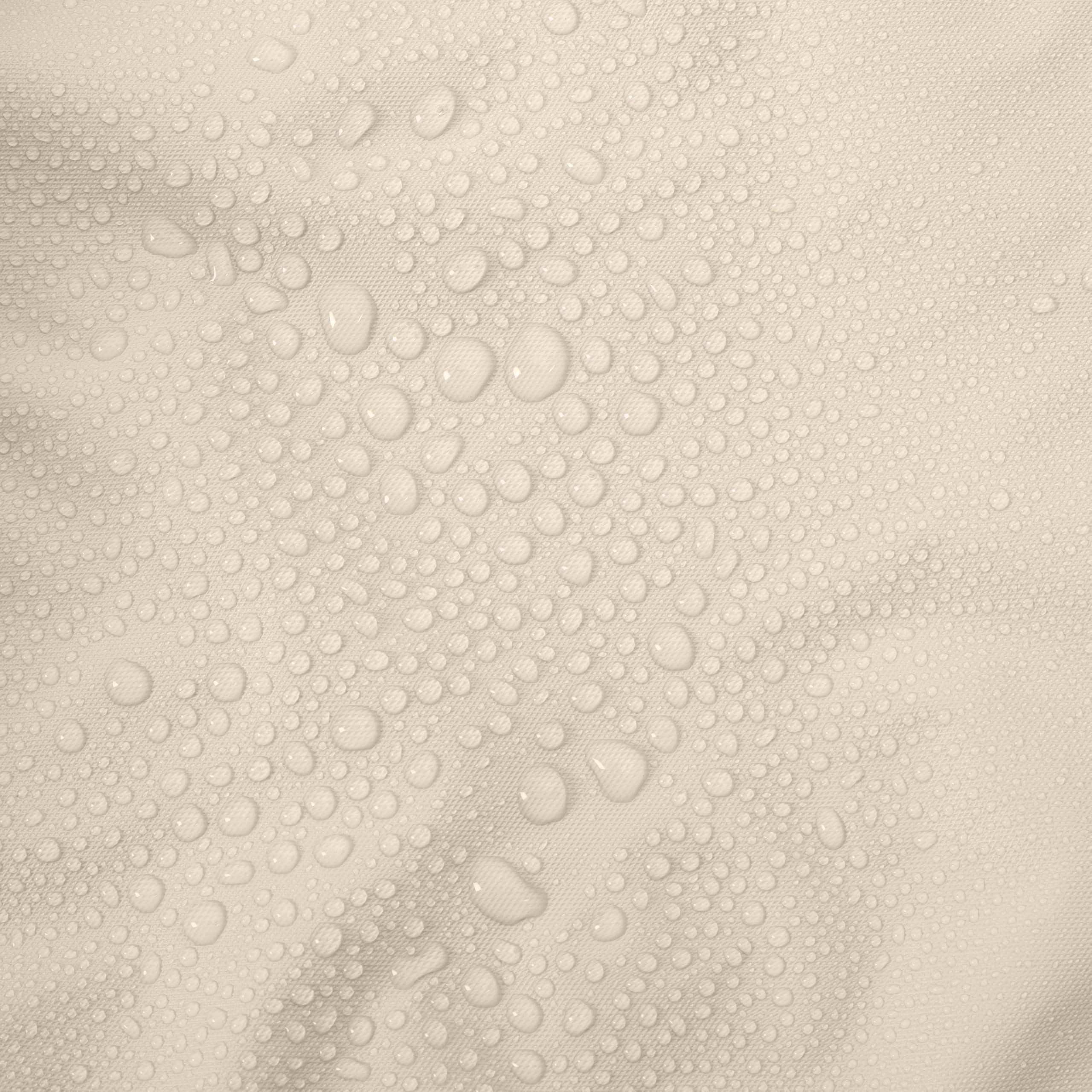 Bath Bliss Bath Bliss PVC Heavy Shower Curtain Liner, 12 Rust Resistant Metal Grommets, 3 Weighted Magnet Hem, 70\"x72\", Beige