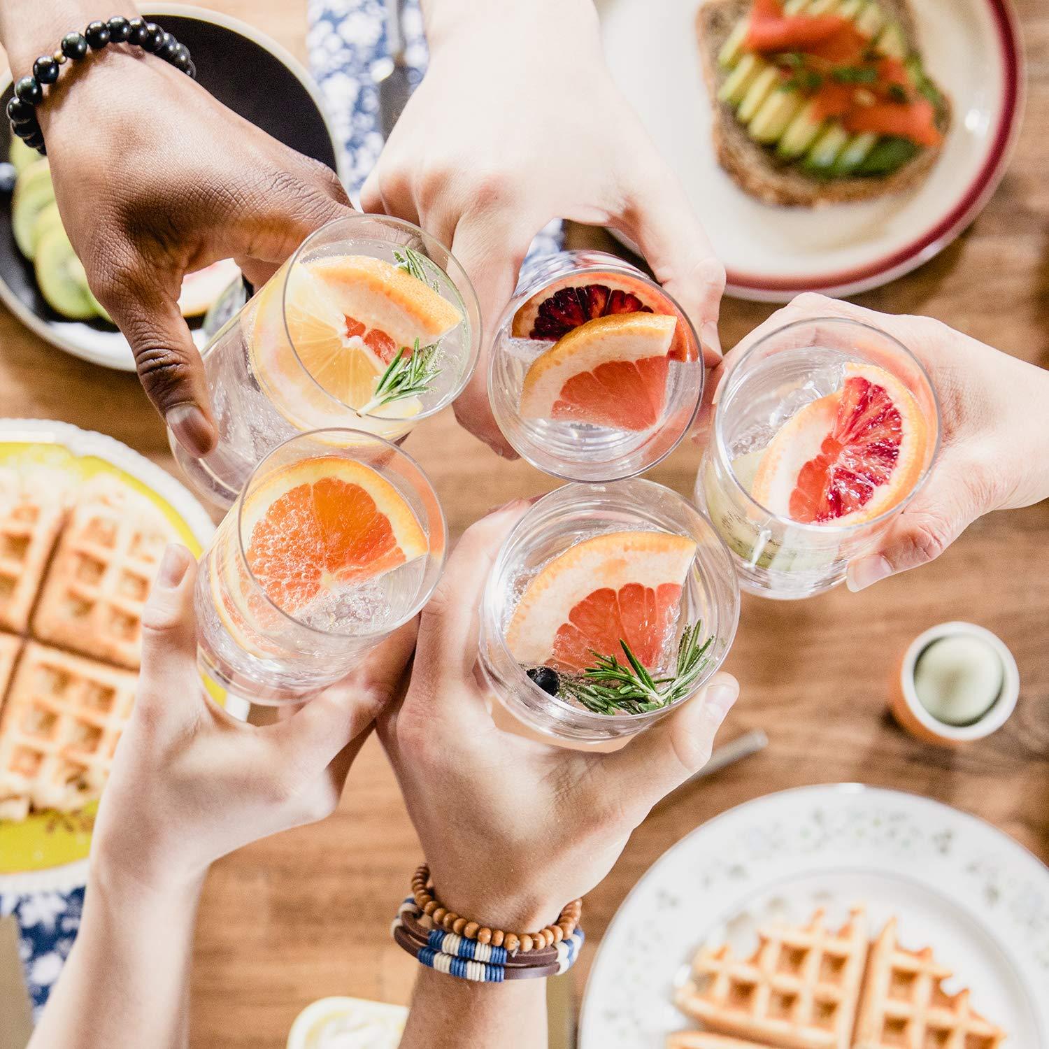 sodastream sodastream - Carbonating Bottles | Store even more fizzy drink favorites in your fridge | Dishwasher Safe | Slim Design: Fits in most car cup holders | 34 Fl Oz | Pack of 2 | Black