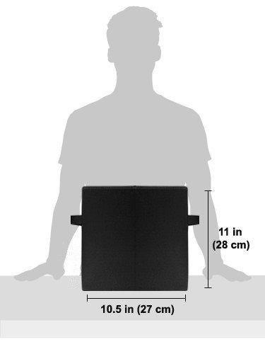 Prorighty (10-Pack, 5 Grey 5 Black) Storage Bins, Containers, Boxes, Tote, Baskets| Collapsible Storage Cubes For Household Organization | Fresh Durable Fabric & Cardboard