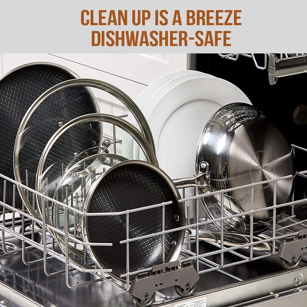 Copper Chef Copper Chef Titan Fry, 9.5 inch with 8 inch Pan, stainless-steel