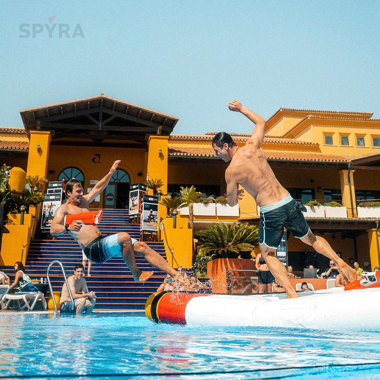 SPYRA SpyraTwo WaterBlaster Red Automated & Precise High-End Premium Electric Water Gun for Adults